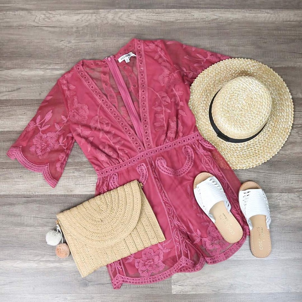 Lace Romper